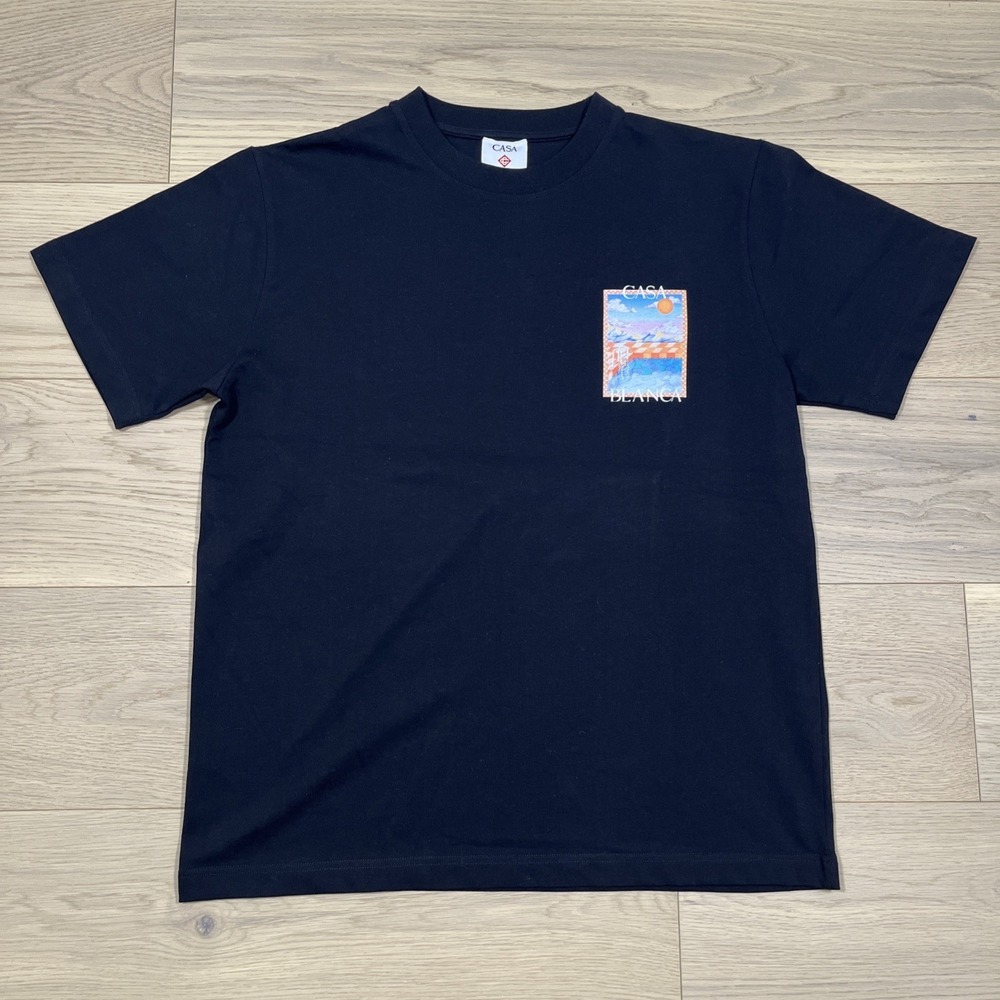 Casablanca Paris Surreal Pool T‑Shirt
